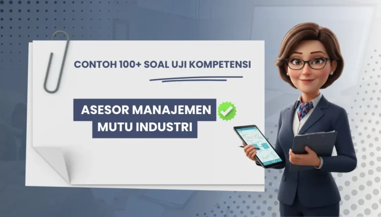 100+ Soal Uji Kompetensi Asesor Manajemen Mutu Industri + Kisi-kisi Pembahasan